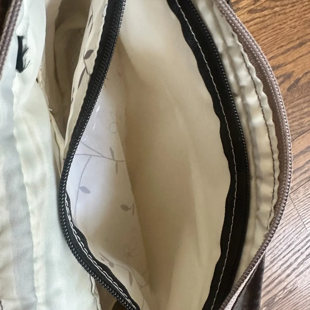 Sherpani Quilted Olive Green Anti-Theft Travel Crossbody Bag RFID Blocking